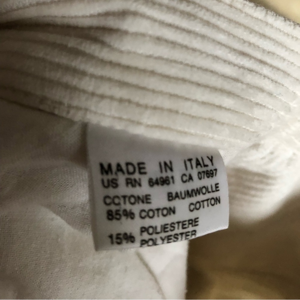 Benetton white corduroy skirt - Picture 4 of 7